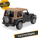 Bestop 79139-37 Spice Sailcloth Replace-A-Top for 1997-2002 Jeep Wrangler TJ