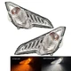 Pair LED DRL Front Bumper Turn Signal Light Fog Lamp j For Ford EcoSport 2018-22