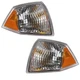 For 07-10 Compass Corner Park Light Turn Signal Side Marker Lamp RH+LH Set PAIR
