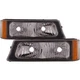 DRL Set Fits Chevrolet Silverado Chevy Avalanche 02-07 CAPA GM2520185 GM2521185