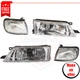 Corner Lights and Headlights set 4 pc for 97-99 Nissan Maxima GLE, GXE, SE