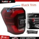 LED Tail Light Lamp Black Trim For Ford Expedition 2022-2024 Left Driver Side