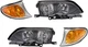 Headlight Assembly Kit for BMW 3-Series 2002-2005, Right (Passenger) and Left