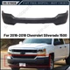 Black Front Bumper For 2016 2017 2018 2019 Chevrolet Silverado 1500/1500 LD