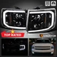 Jet Black Fits 2007-2013 Chevy Silverado 1500 LED DRL Projector Headlights Lamps Jet Black Fits 2007-2013 Chevy Silverado 1500 LED DRL Projector Headlights Lamps
