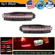 Clear 4-in-1 Sequential LED Brake Fog Lights Lamps For 2003-2009 Nissan 350Z Z33