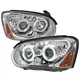 Fits 04-05 SUBARU IMPREZA Halo LED Projector Headlight With Clear Lens