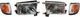 Headlight Kit for Toyota 4Runner (1996-1997), Right (Passenger) and Left