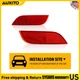 For Subaru Crosstrek Impreza WRX 2008-2023 Rear Bumper Reflector Pair Red Lens