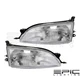 Halogen Headlamps Headlights for 1995-1996 TOYOTA CAMRY - Left Right Sides Pair