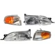 Headlight & Corner Light Kit Left & Right for 95-96 Toyota Camry DX, LE, SE, XLE
