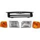 Headlight Kit For 1993-1994 Ford Ranger 4WD Styleside Includes Grille