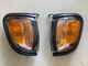 Black Corner Turn Signal Lights Driver Passenger Side 01-04 Tacoma Pickup Truck