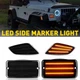 For 1997-2006 Jeep Wrangler TJ Smoke Bumper Fender Signal Side Marker Lights EOA