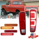 6PCS Full LED Tail Light & Side Marker Lamps For Ford F150 F250 E150 Truck 73-79
