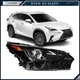 Right Side Full LED Headlight For 2018-2021 Lexus NX300 NX300h 2.0L 2.5L Black