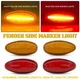 For 2001-2014 Chevy Silverado 2500HD 3500HD Fender Marker Dually Bed LED Light A For 2001-2014 Chevy Silverado 2500HD 3500HD Fender Marker Dually Bed LED Light A