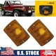2x Front Turn Signal Parking Lamp Housings For Jeep Wrangler YJ 1987-95 56001378