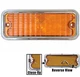 1973~1980 Chevy Pickup Truck Park Lamp Light Assembly LED Amber Lens Left Side