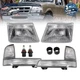 For 1998 1999 2000 Ford Ranger Headlights+Corner Signal Parking Lamps Left&Right