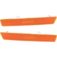 DEPO Front Marker Light Set For 2015-2019 Dodge Challenger CH2550132 CH2551132