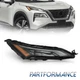 Passenger Side Halogen Headlight For 2021 2022 2023 Nissan Rogue w/LED DRL RH