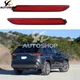 Fit For Toyota Sienna 2010-2017 Pair Rear Lens Bumper Reflectors Tail Lights Red