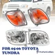 LH RH Headlight Turn Signal Light Kit Regular/Access Cab For Toyota Tundra 05-06