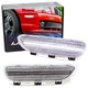 Clear Lens White LED Front Reflector Replace Markers For BMW 01-03 3 Series 2Dr