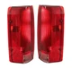 NEW PAIR OF TAILLIGHTS FITS FORD F-150 F-250 F-350 90-96 E9TZ-13405-C E9TZ13405C