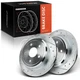 A-Premium Rear Drilled Brake Rotors for Jeep Grand Cherokee 2005-2010 Commander