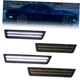 White LED Side Marker Lights for Dodge Challenger 2008 Challenger 08-14(White)