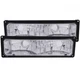 ANZO 511033 Euro Clear Lens Parking Lights 1988-2000 Chevrolet/GMC C/K Pickup