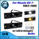 Left Right Side Marker Light Socket & Halogen LED Bulbs For 1981-1985 Mazda RX7 