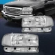 Pair Headlights Assembly Chrome Fits GMC Sierra 1500 1999-2006 LH+RH Side