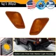 2PCS Amber Side Marker Light For 1997-2006 Jeep Wrangler TJ Bumper Fender Signal