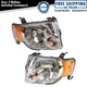 Headlight Assembly Set Fits 2008-2012 Ford Escape FO2502229 FO2503229
