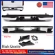 Rear Bumper for 1999-2007 GMC Sierra Chevy Silverado 1500 2500 Chrome w/Step Pad