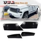 4PCS Smoked Bumper Signal + Front Side Marker Lights For 2008-2012 Jeep Liberty