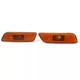 Pair Front Bumper Turn Signal Parking Light Side Marker For Volvo S80 1999-2006