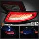 Fits 2005-2008 Porsche 911 997 Carrera Targa GT3 Red/Smoke LED Tail Lights Lamps