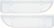OER Standard Park Lamp Lens Set For 1970-1973 Chevy Camaro Standard Models
