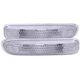 ANZO Side Marker Lights Clear for 1999-2001 BMW 3 Series