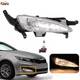 KUAFU 1 PCS For Kia Optima 2011-2013 Clear Right Side Fog Light Lamp w/Bulb