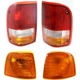Tail Light Kit For 1993-1997 Ford Ranger Driver and Passenger Side Halogen