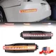 Sequential LED Rear Fog Tail Lights Turn Signal Brake Lamp For 03-09 Nissan 350Z