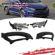 For 2011 2012 2013 Kia Optima Pair Front Bumper Fog Lights Lamps & Bezels Set