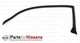 Genuine Nissan Skyline R32 GTR GTST Left Upper Door Window Weatherstrip NEW OEM 
