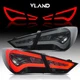 For 2011-2014 Hyundai Sonata Smoked LED Tail Lights Assembly Brake Rear Lamps