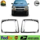 Headlight Door Driver and Passenger Set Chrome For 1989-1991 Toyota Pickup 4WD